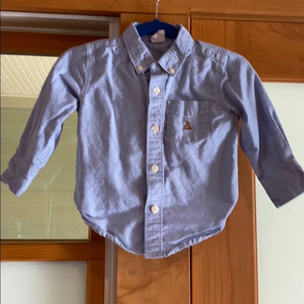 Baby Gap Blue Buttondown(18-24 months)